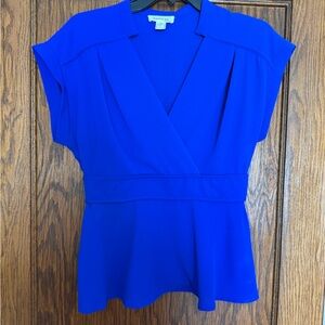 Monteau Royal Blue Blouse